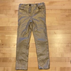 Mini Boden gold jeans